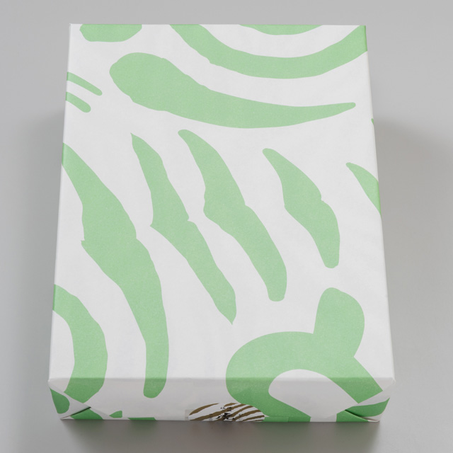 福の月10個入 包装紙（夏季）