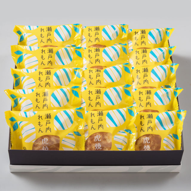 ご予約品[かもめの夏だよれもん6個入り　ゆかり堂きういどら焼き４個 瀬戸内れもん虎焼 15個入