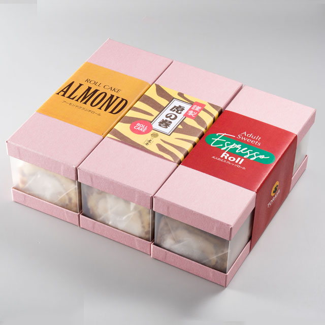 まめろーる 老舗のロールケーキ3本セット